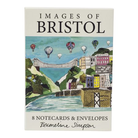 Emmeline Simpson Images Of Bristol Set Of 8 Notecards