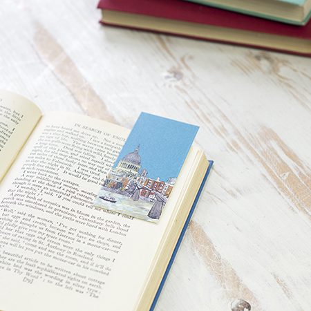 Emmeline Simpson Millennium Bridge Magnetic Bookmark