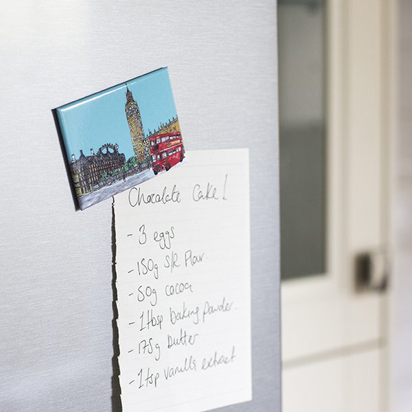 Emmeline Simpson Parliament Square London Fridge Magnet