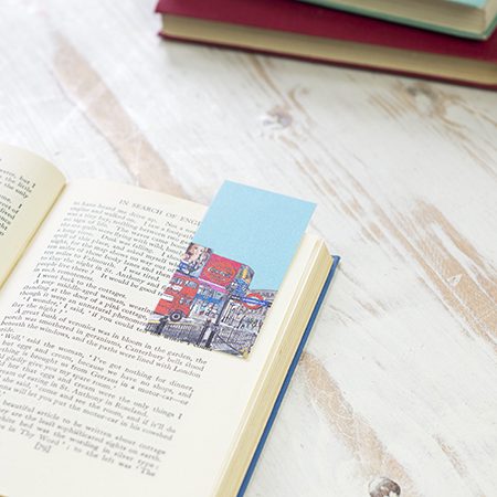 Emmeline Simpson Piccadilly Circus Magnetic Bookmark