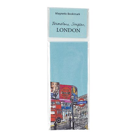 emmeline simpson Piccadilly Circus Magnetic Bookmark