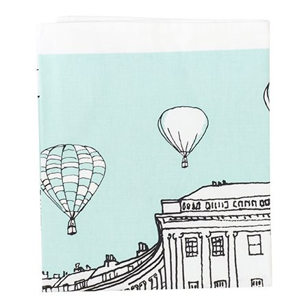 Emmeline Simpson Royal Crescent Bath Tea Towel Aqua