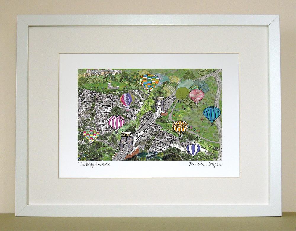 Emmeline Simpson ‘The Bridge From Above’ Bristol Print