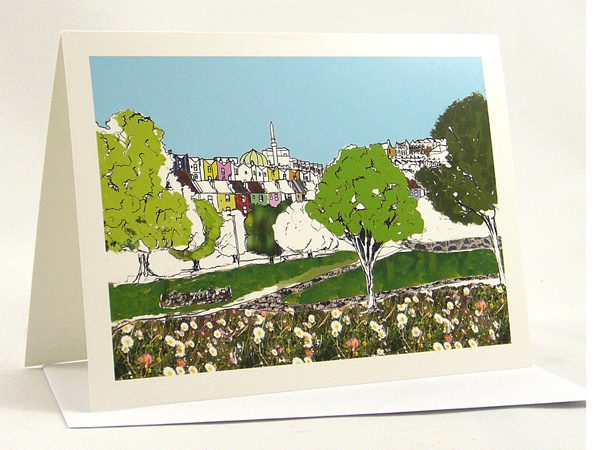 emmeline simpson Totterdown View Bristol Greetings Card