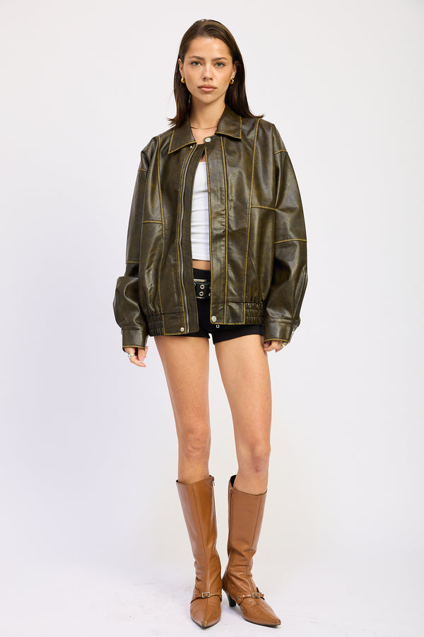 emory park Brinley Bomber Jacket