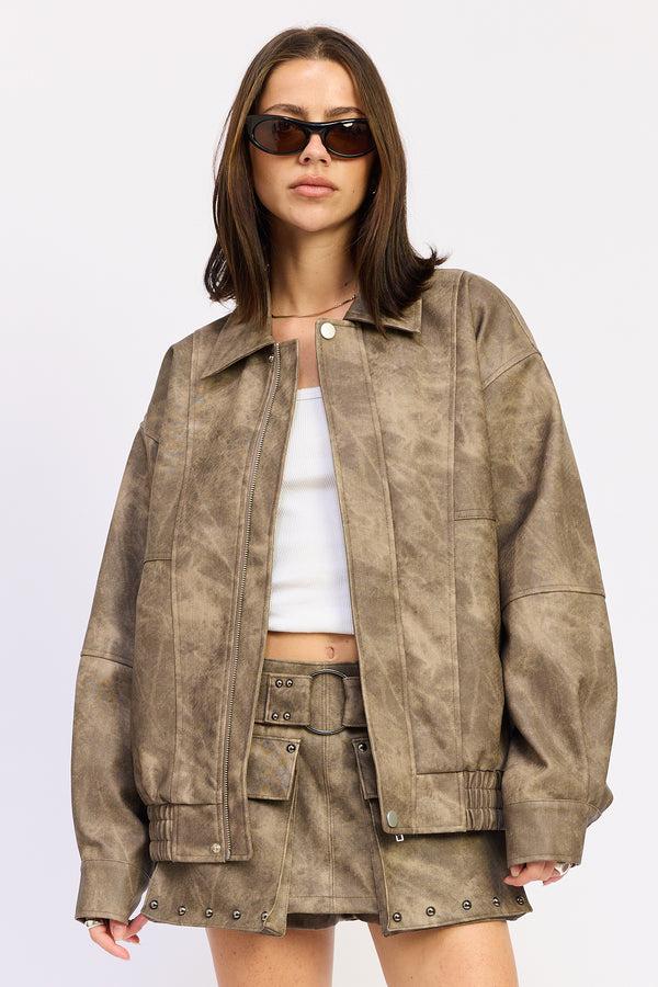 Emory Park Bronx Bomber Jacket