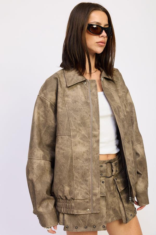 Emory Park Bronx Bomber Jacket