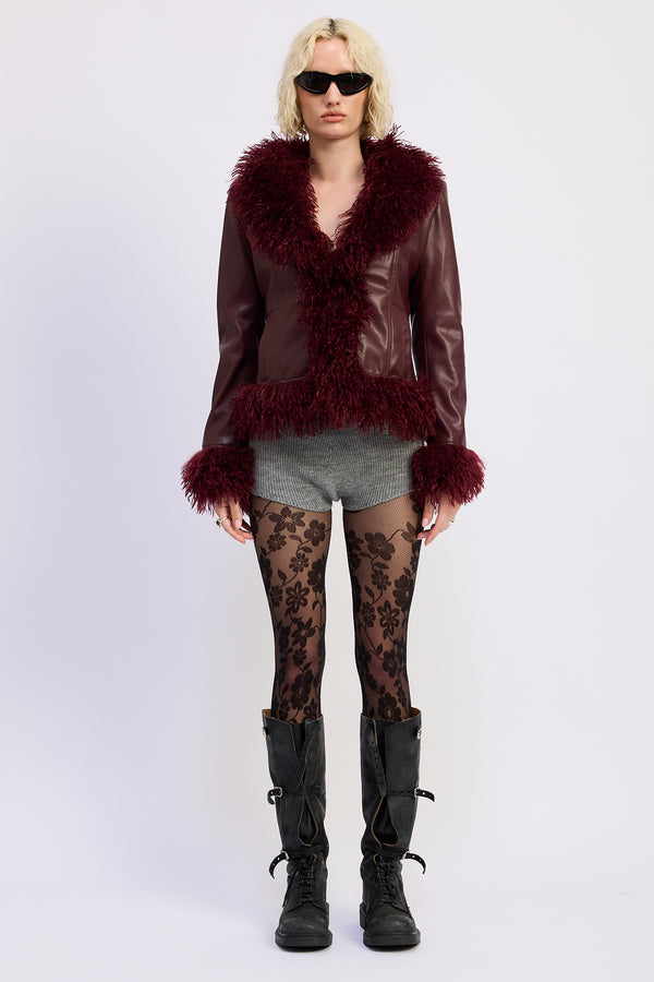 emory park Bryony Mixed Media Jacket