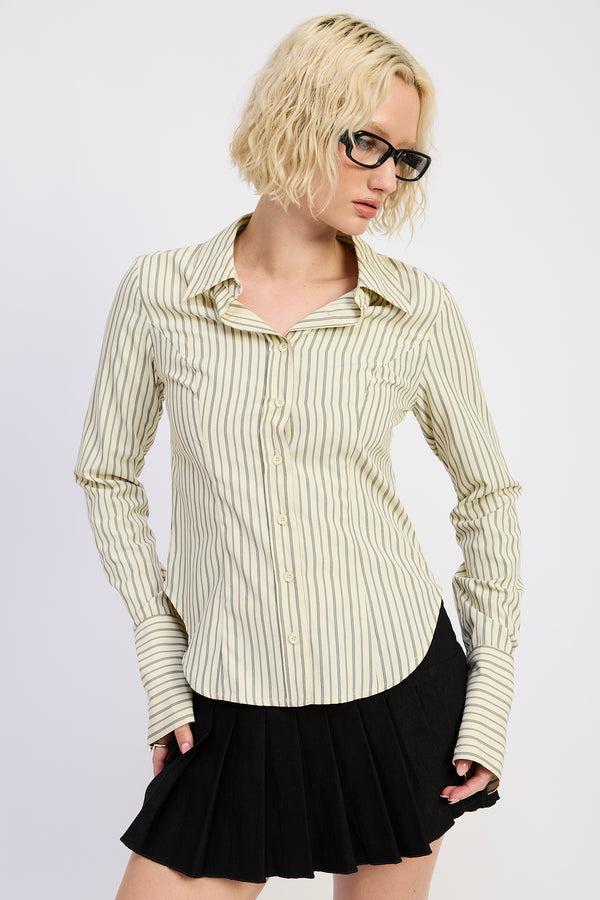 Emory Park Delilah Button Down Top