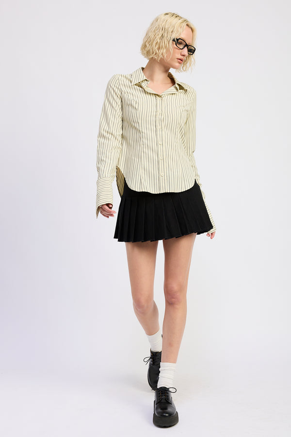 emory park Delilah Button Down Top