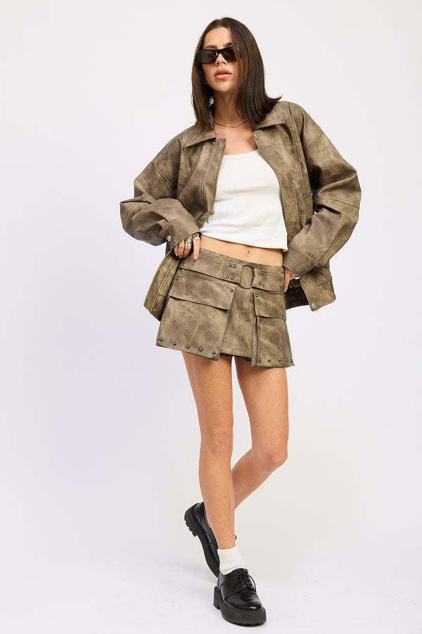 Emory Park Elixane Mini Skirt