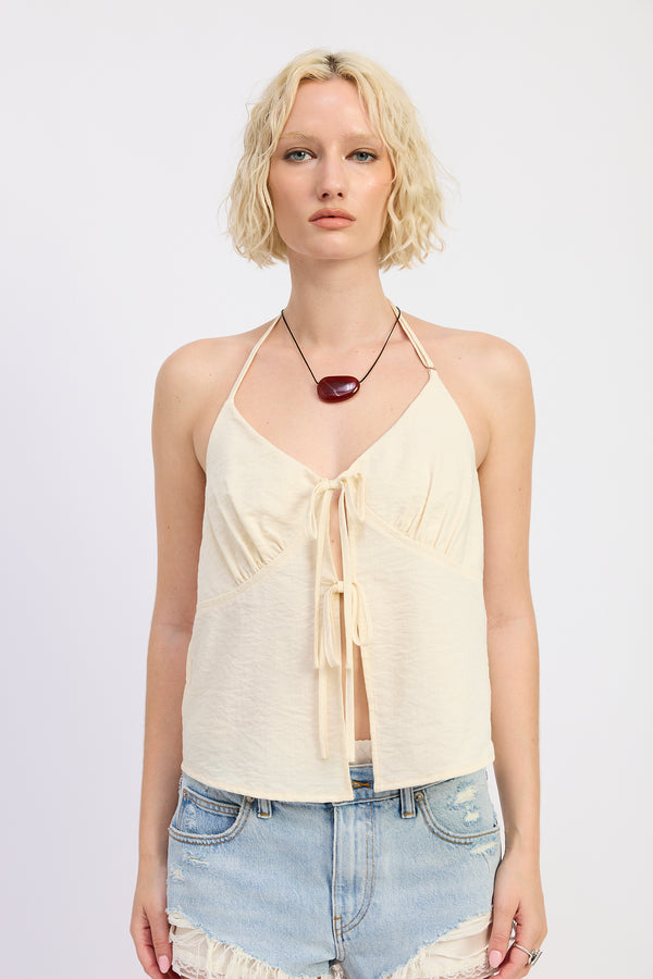 Emory Park Mia Halter Neck Top