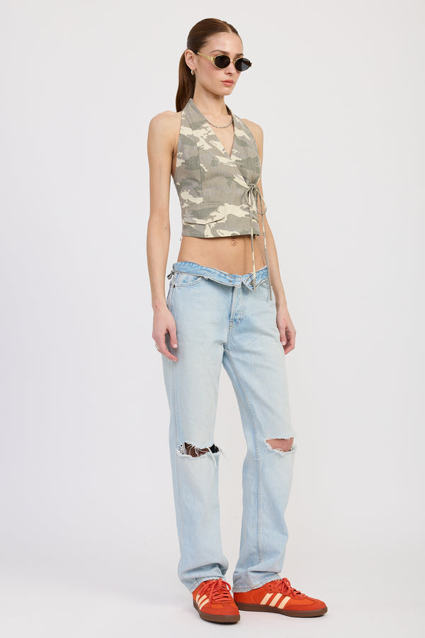 Emory Park Nerissa Halter Top