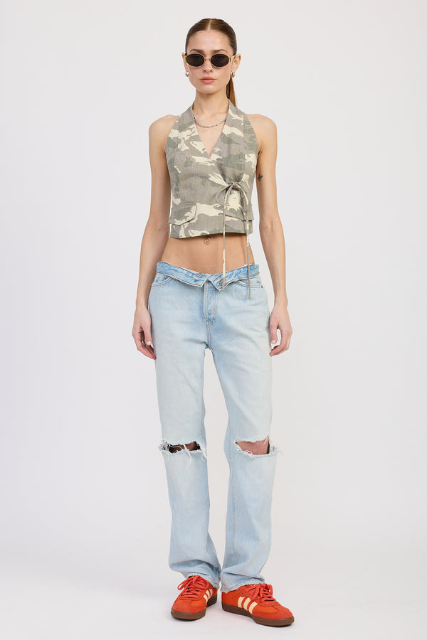 emory park Nerissa Halter Top