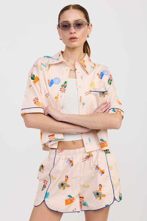 Emory Park Ruthie Cropped Top