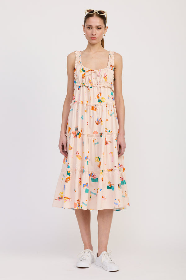 Emory Park Ruthie Poplin Midi Dress