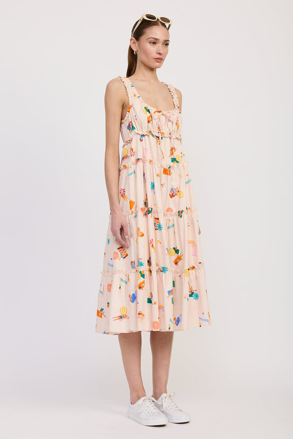Emory Park Ruthie Poplin Midi Dress