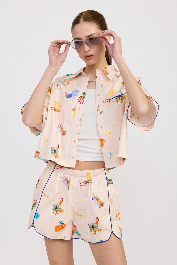 emory park Ruthie Poplin Shorts