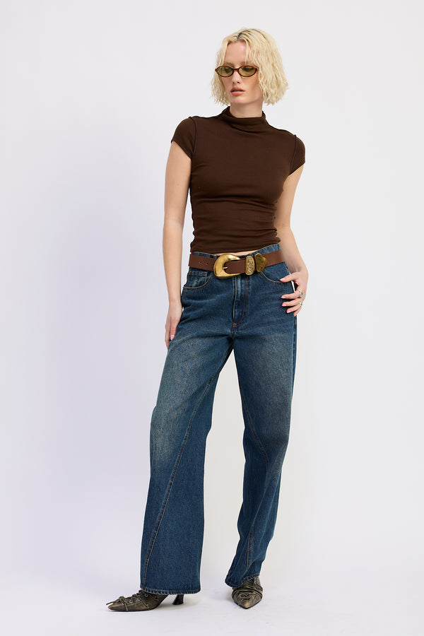 Emory Park Terri Mock Neck