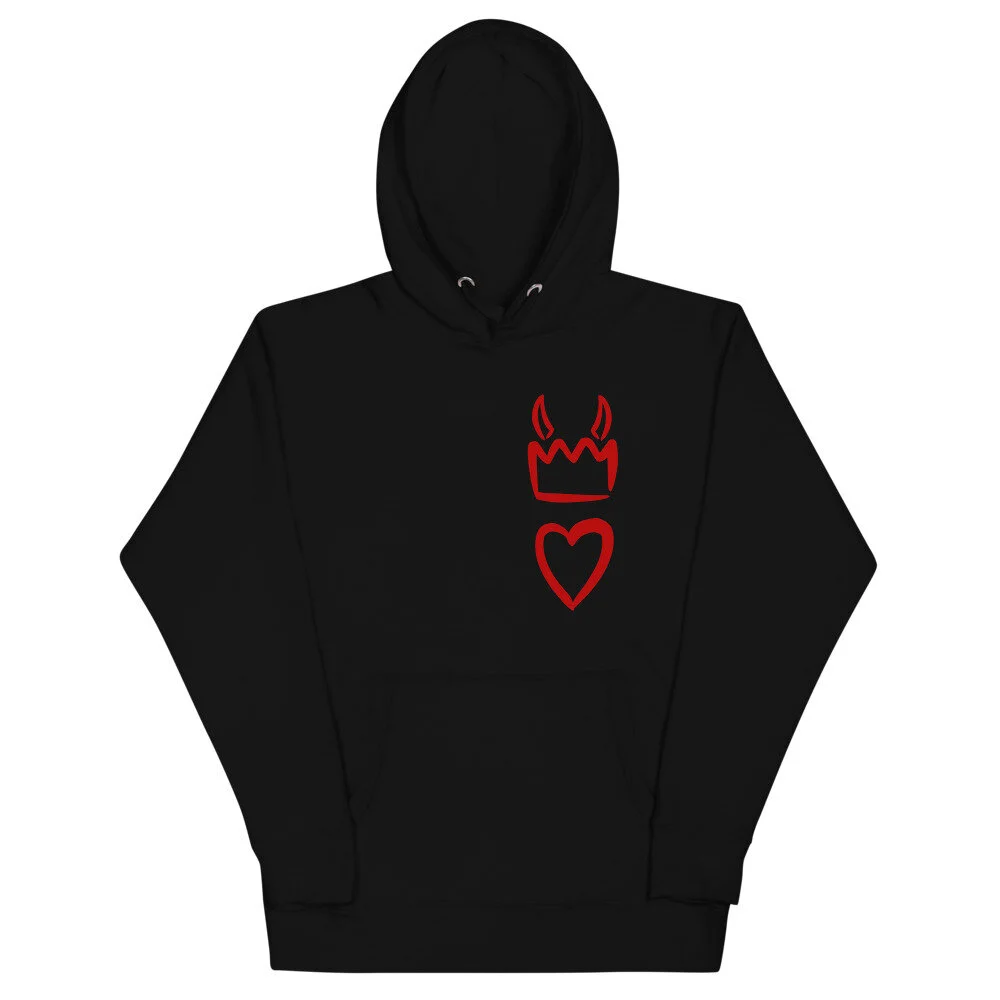 empor RED HEARTS HOODIE