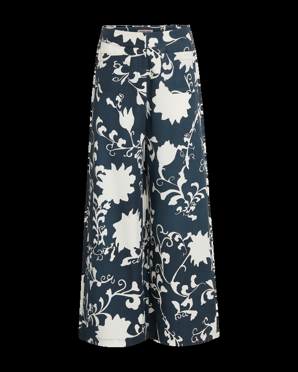 Emporio Sirenuse Adele Trousers In Flower Screen Print