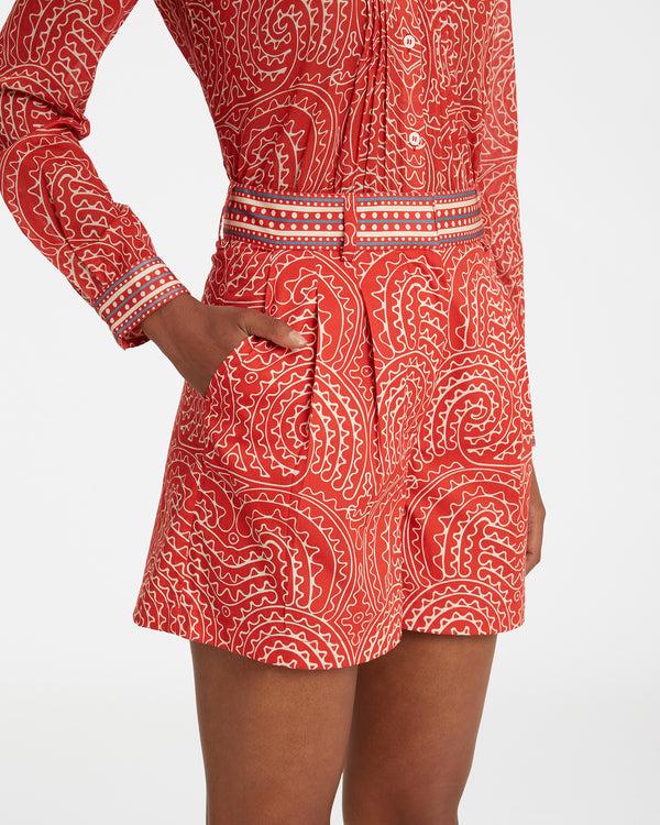 Emporio Sirenuse Beatrice Shorts In Trebisonda Print