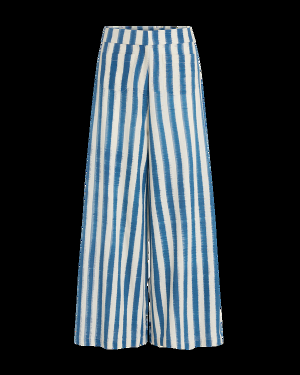 Emporio Sirenuse Adele Trousers In Ikat Stripes