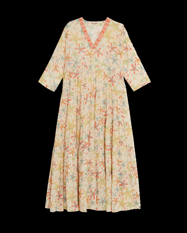 emporio sirenuse Alba Caftan In Sea Stars