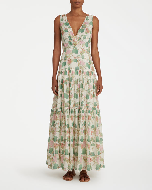 Emporio Sirenuse Antheia Dress In Dragonfly Print