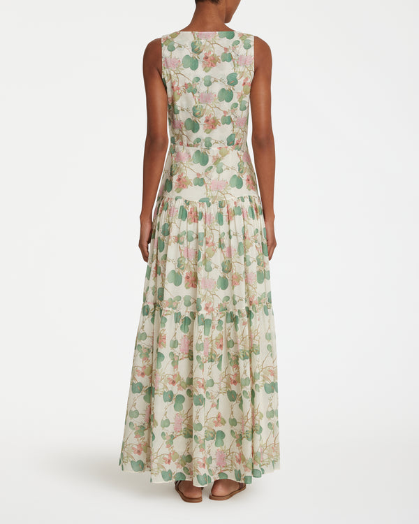 Emporio Sirenuse Antheia Dress In Dragonfly Print