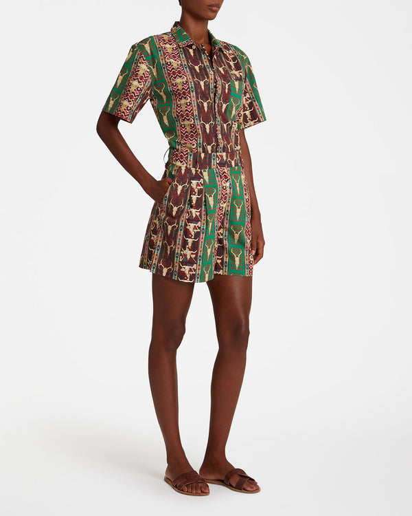 Emporio Sirenuse Beatrice Shorts In Arizona Print