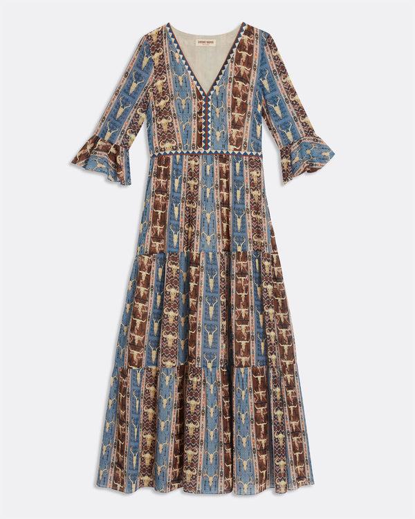 emporio sirenuse Bella Dress in Arizona Print