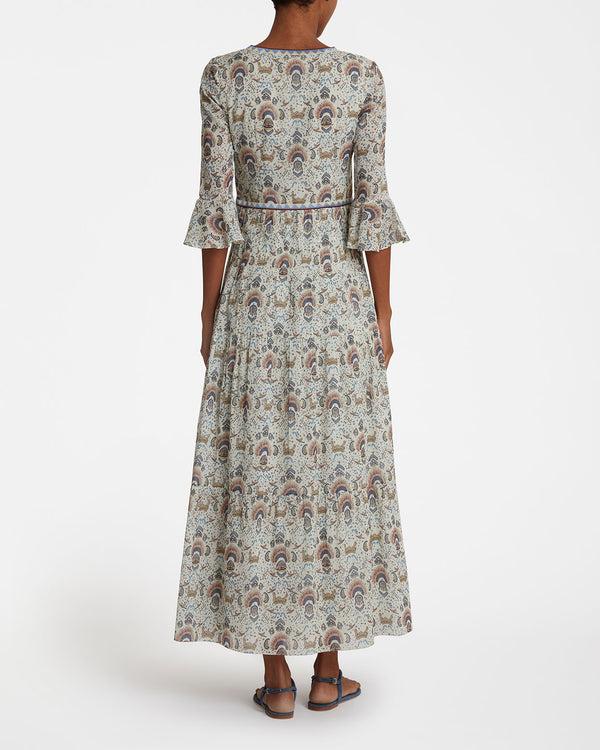 Emporio Sirenuse Bella Dress In Batik Print