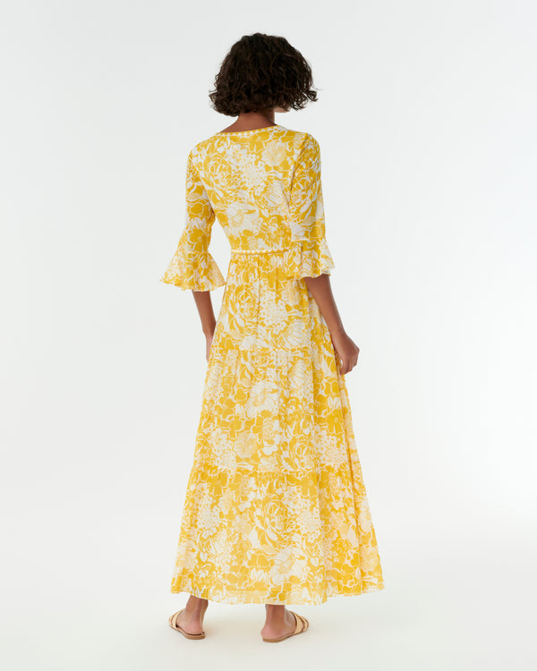 Emporio Sirenuse Bella Dress In Bloom Print