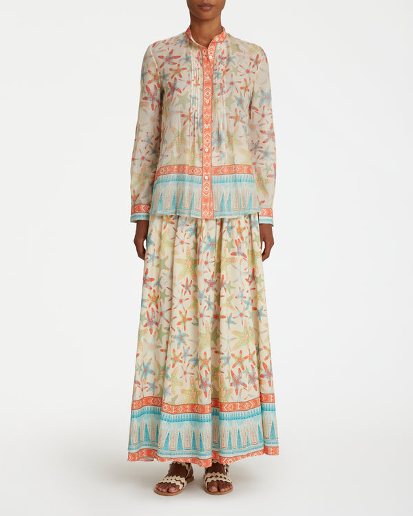 Emporio Sirenuse Chiara Shirt In Sea Stars