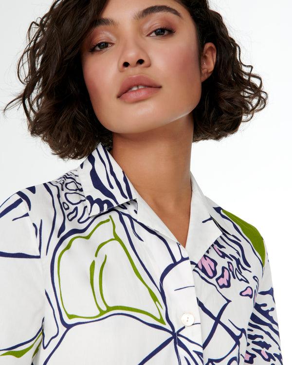 Emporio Sirenuse Claudia Dress In Calypso Print