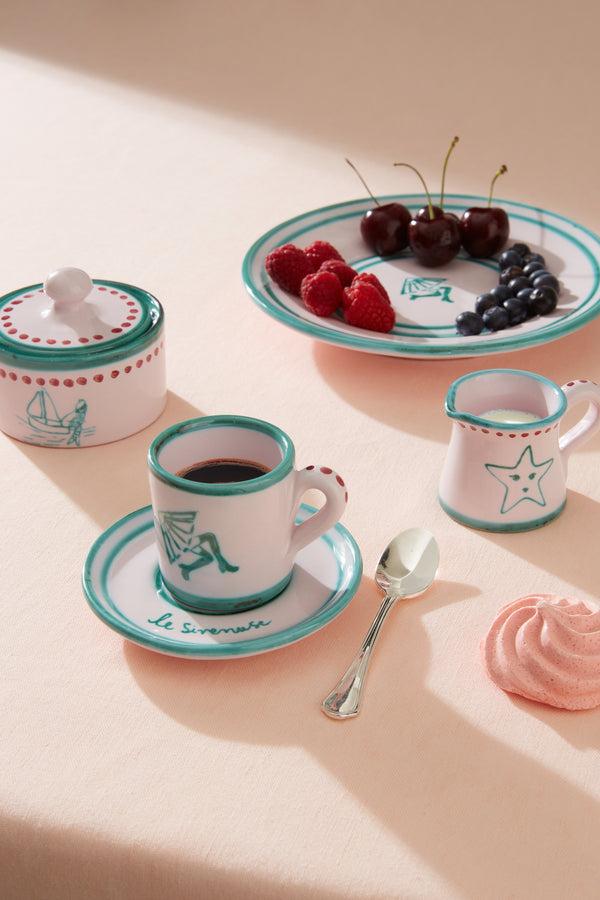 Emporio Sirenuse Coffee Cup With Saucer