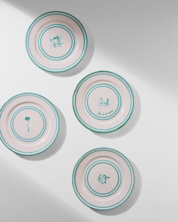 Emporio Sirenuse Crab Dinner Plate