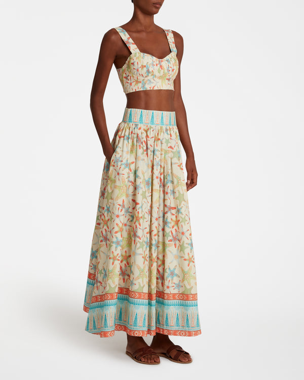 Emporio Sirenuse Dalia Top In Sea Stars