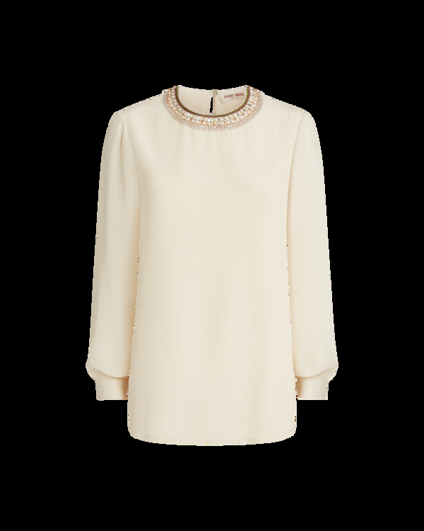 Emporio Sirenuse Etta Blouse With Embroidery Beads