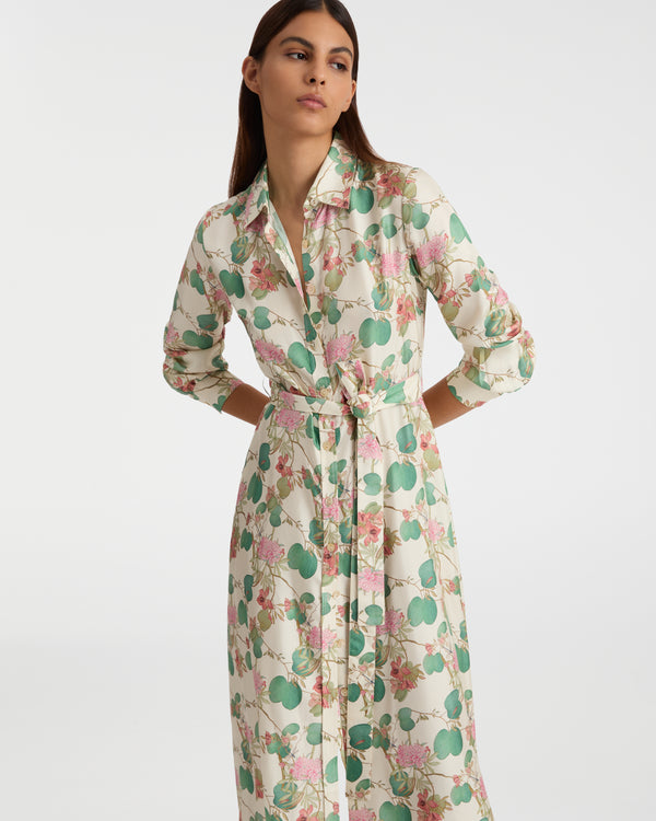 Emporio Sirenuse Fabrizia Dress In Dragonfly Print