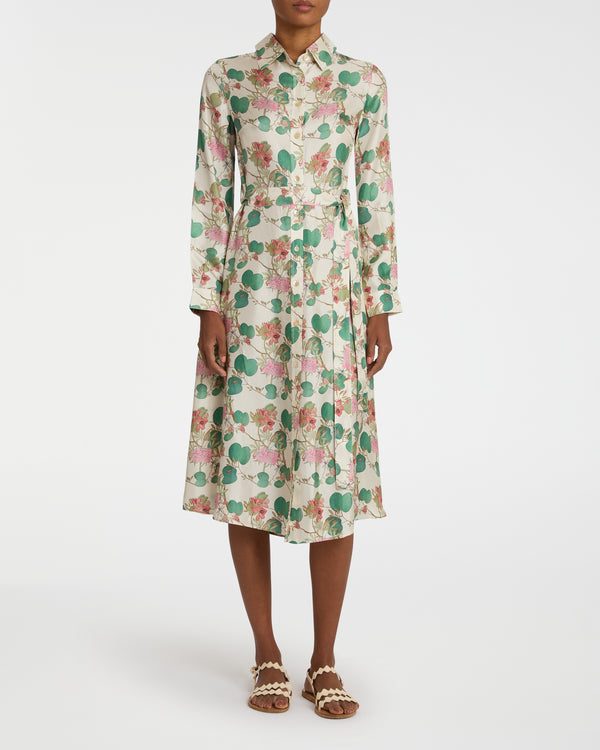 Emporio Sirenuse Fabrizia Dress In Dragonfly Print