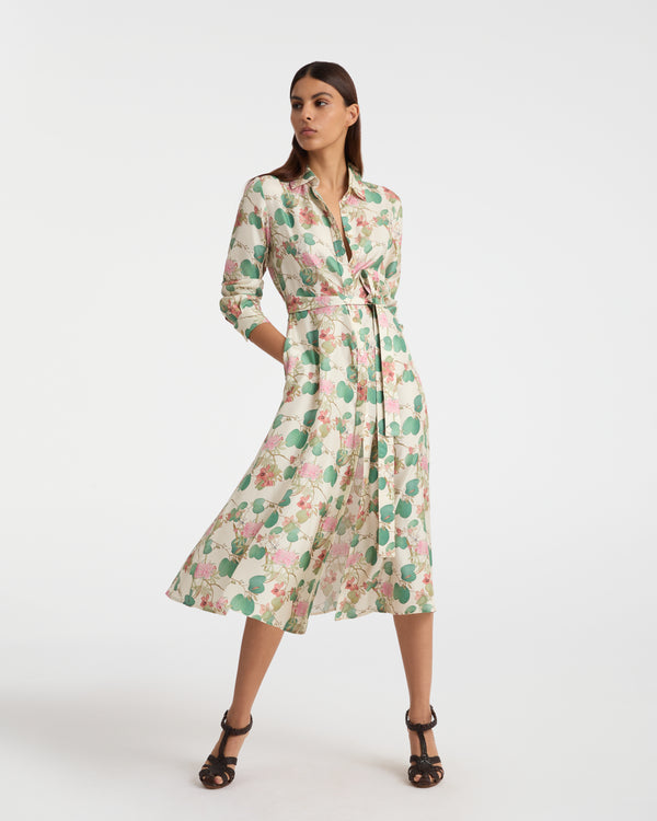 emporio sirenuse Fabrizia Dress in Dragonfly Print