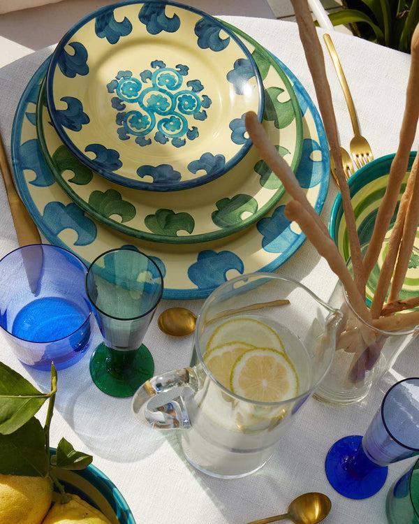 Emporio Sirenuse Flower Dessert Plate