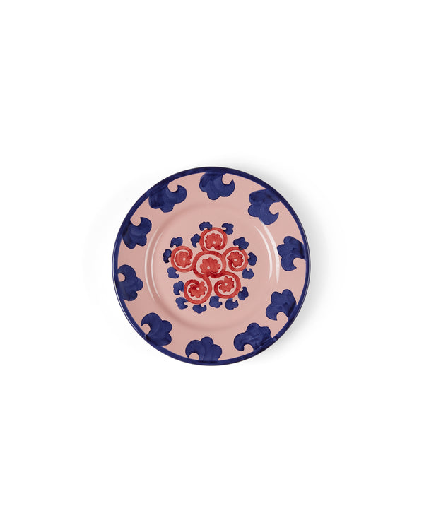 emporio sirenuse Flower Dessert Plate