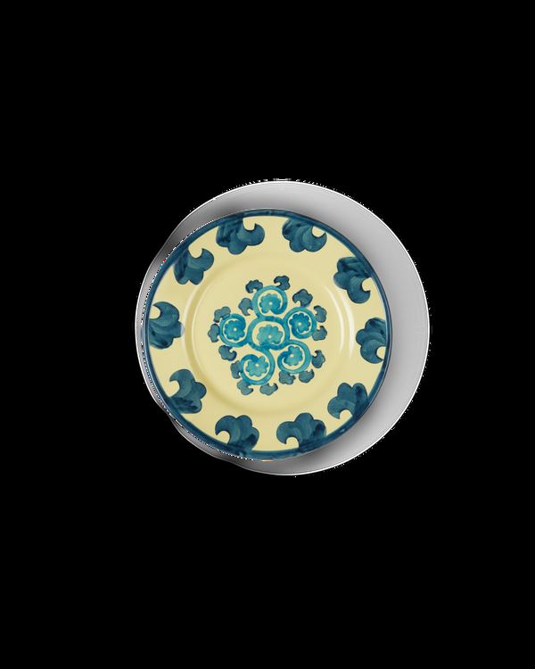 emporio sirenuse Flower Dessert Plate