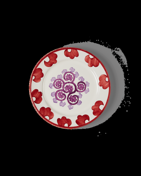 emporio sirenuse Flower Dinner Plate