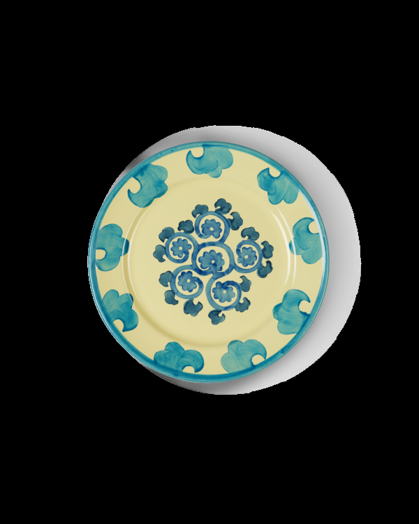 emporio sirenuse Flower Dinner Plate