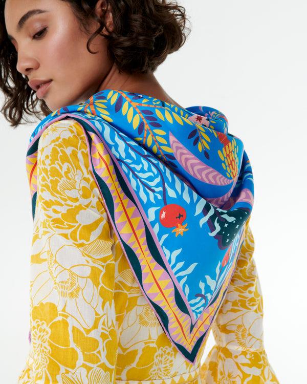 Emporio Sirenuse Foulard In Louis Barthélemy Print