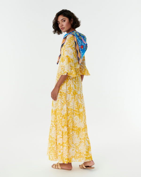 Emporio Sirenuse Foulard In Louis Barthélemy Print